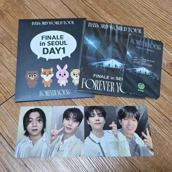 [BUNJANG] DAY6 Forever Young Finale First First Gift Photocard / 데이식스 포에버영 피날레 첫첫 기프트