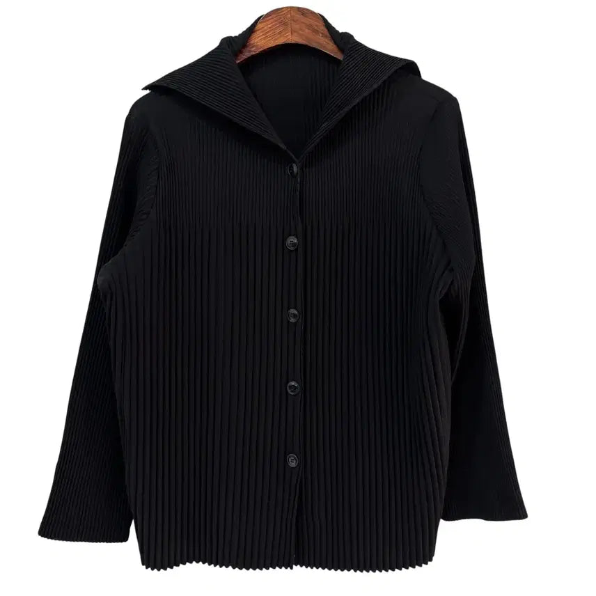 [BUNJANG] Pleats Me 24FW Black Jacket Size 88 / 플리츠미 24fw 자켓 블랙 88 정품