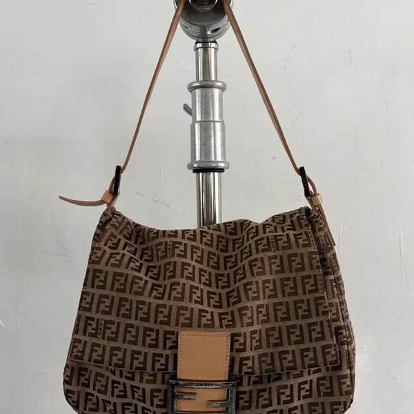 [BUNJANG] Fendi Zucca Mamma Baguette Bag / Fendi 펜디 주카 맘마 바게트 백