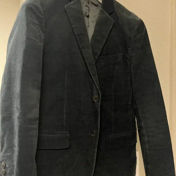 [BUNJANG] Theory Corduroy Jacket Navy/Grey / 띠어리 코듀로이 자켓 95~100