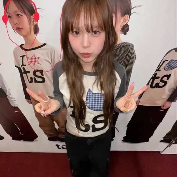 [BUNJANG] Magnesium Carbonate Cat Long Sleeve / 탄산 마그네슘 고양이 롱슬리브 새상품 교신가능 판매 교신