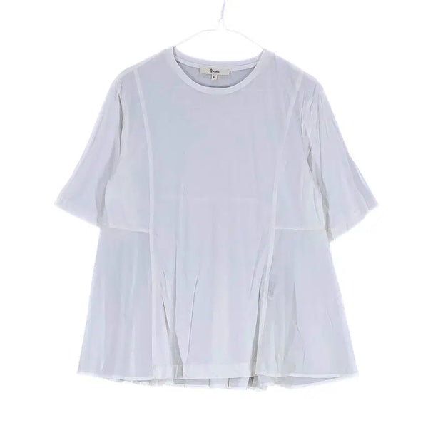 [BUNJANG] Gstudio Feminine Loose Fit Blouse White 85 / 지스튜디오 여성 페미닌한 루즈핏 블라우스 85 최신상품 화이트 00906