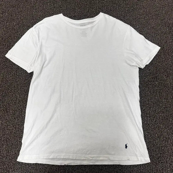 [BUNJANG] Polo Ralph Lauren Short Sleeve T-Shirt White L / POLO 폴로 랄프로렌 반팔티셔츠 화이트 L