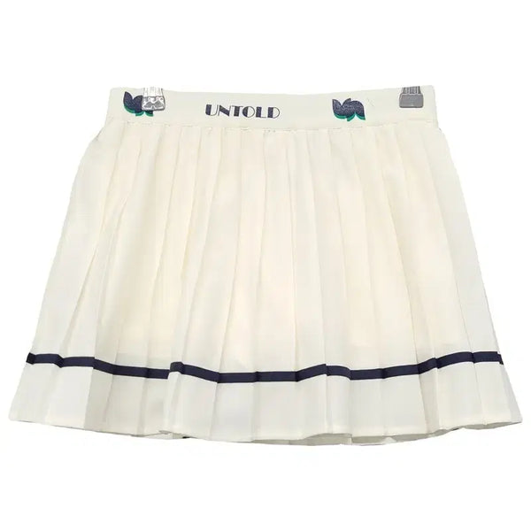 [BUNJANG] Untold Label Cream Preppy Look Skirt (Size S) / [새상품]언톨드레이블 크림 프레피룩 스커트 S