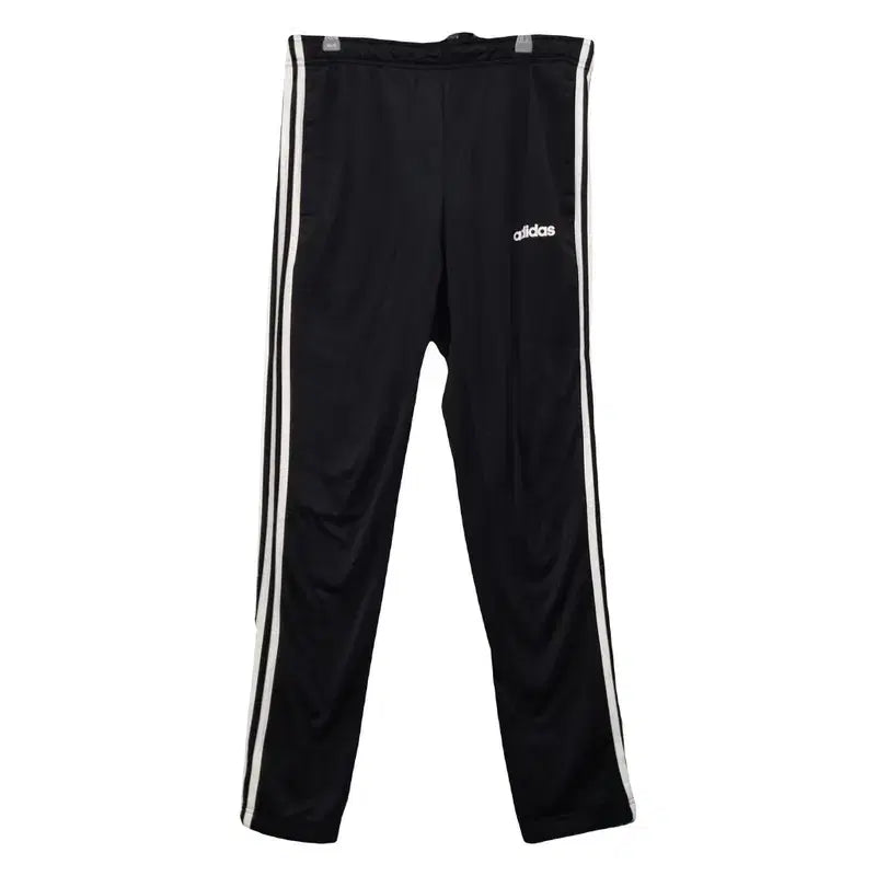 [BUNJANG] Adidas Black Track Pants with Three Stripes (L) / 아디다스 블랙 트레이닝 삼선 바지 L