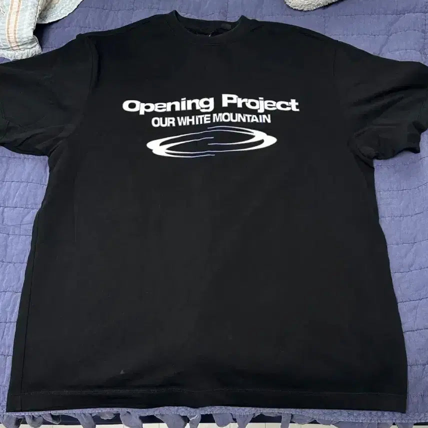 [BUNJANG] Opening Project Short Sleeve T-Shirt Size 3 / 오프닝 프로젝트 반팔 3사이즈
