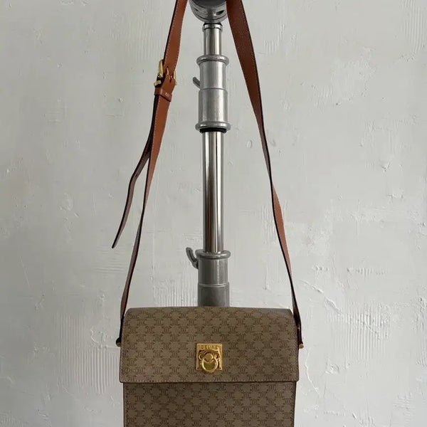[BUNJANG] Celine Macadam Square Crossbody Bag / Celine 셀린느 마카담 스퀘어 크로스백