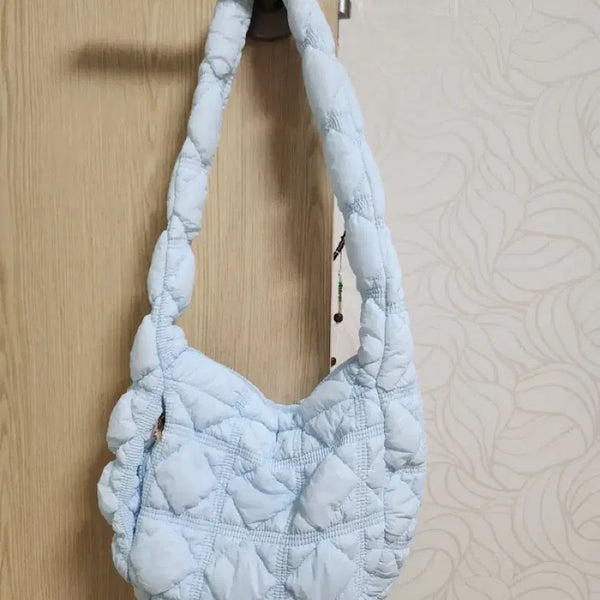 [BUNJANG] Carlyn Soft Bag Sky Blue M / 칼린 소프트백 스카이블루 M