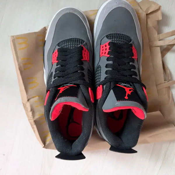 [BUNJANG] Jordan 4 Retro Infrared Shoes / 조던4 레트로 인프라레드 275