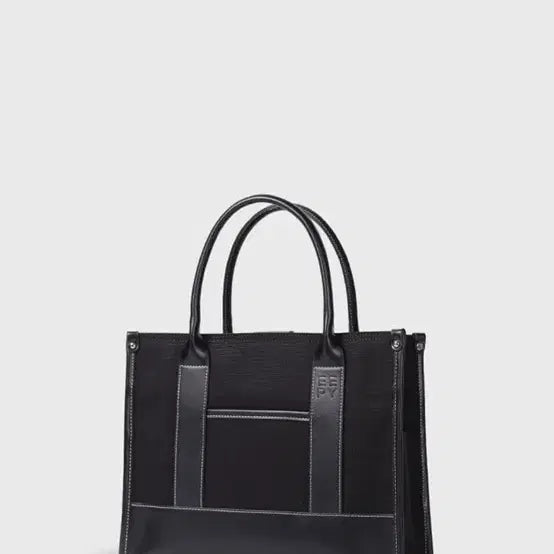 [BUNJANG] Eepy All Black Canvas Tote Bag / eepy 아이브백