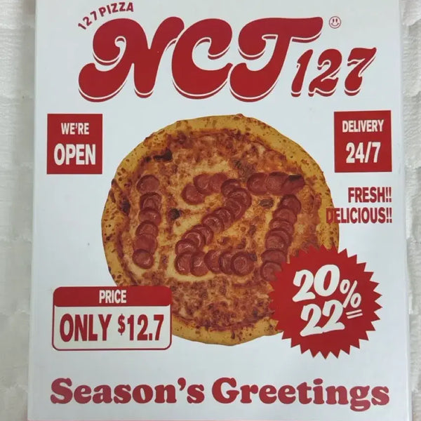 [BUNJANG] NCT 127 Pizza Season's Greetings Box 2022 / Nct127 피자 시즌스 그리팅 박스(2022)