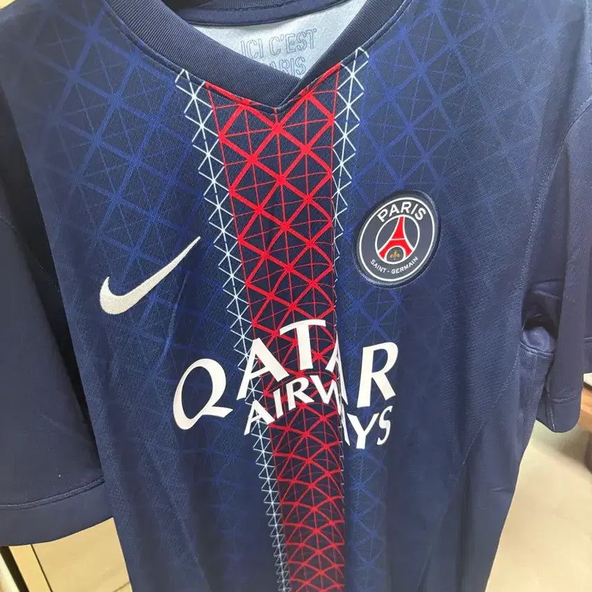 [BUNJANG] Paris Saint-Germain Official Unmarked Jersey / 파리 생제르맹 유니폼 노마킹 공식