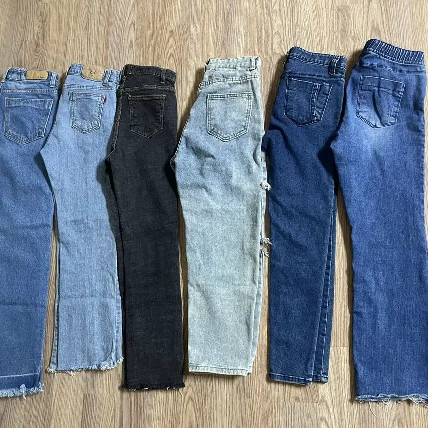 [BUNJANG] Women's Denim Pants - 6 Styles, Size 26 / 여성청바지6종/26
