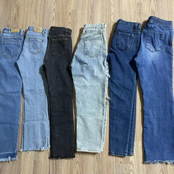 [BUNJANG] Women's Denim Pants - 6 Styles, Size 26 / 여성청바지6종/26