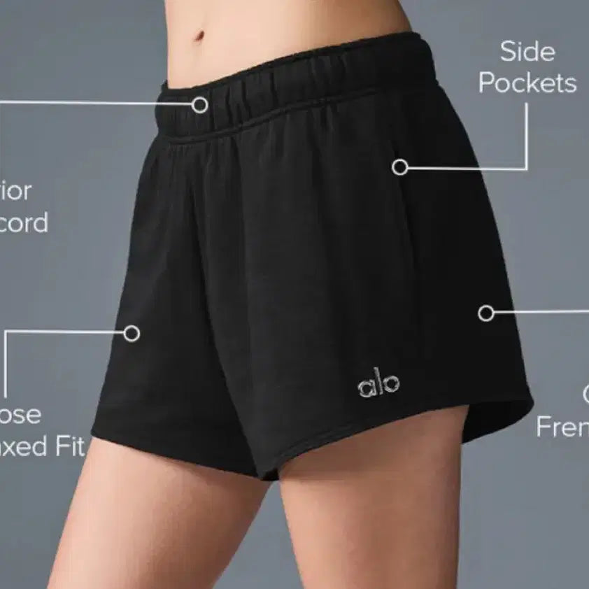 [BUNJANG] Alo Yoga Accolade Shorts / 알로 요가 Accolade Short 반바지
