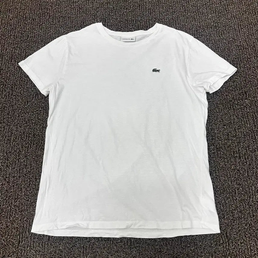 [BUNJANG] Lacoste Women's T-Shirt White M / 라코스테 여성 반팔티셔츠 화이트 M
