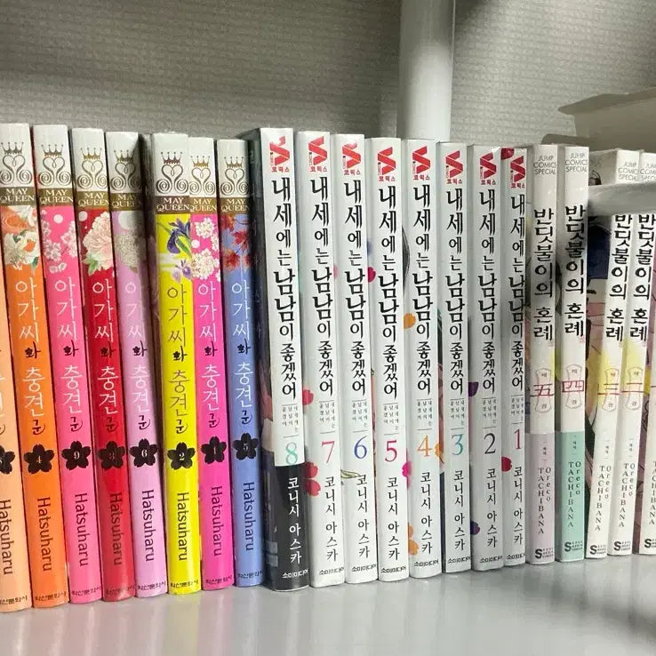 [BUNJANG] The Wedding of Fireflies, Lady and the Hound, and The Next Life I Prefer to Be Neighbors, Complete Manga Sets / 반딧불이의 혼례(특전 포함, 아가씨와 충견군, 내세남남 만화책 판매