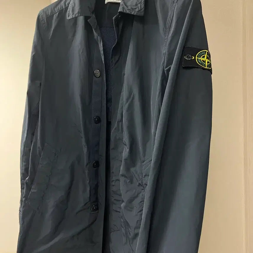 [BUNJANG] Stone Island Nylon Coat Dark Navy M (100-105) / 스톤아일랜드 나일론코트 100~105