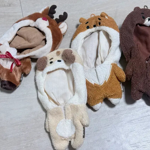 [BUNJANG] DAY6 Denimals Rudolph Set (Dowoon, Young K, Younghyun, Sungjin) / 데니멀즈 데이식스 옷 4종 세트 루돌푸 도운 영케이 영현 성진 방