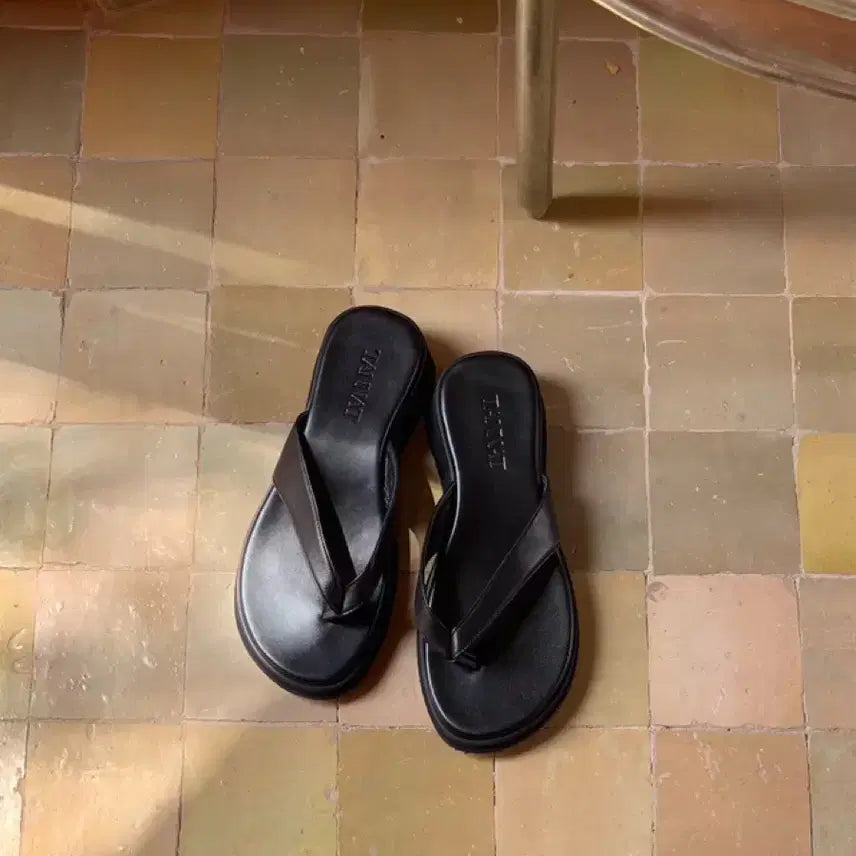 [BUNJANG] TANAT Platform Flip-Flops Size 230 / 타낫 플랫폼 플립플랍 230