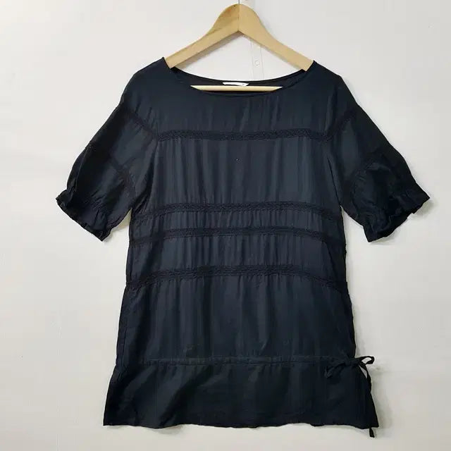 [BUNJANG] Uniqlo Black Blouse / 유니클로 블라우스 블랙