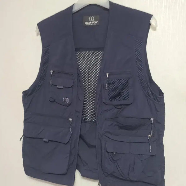 [BUNJANG] KOLON SPORT Men's Vest Navy / 코오롱 스포츠 남성 조끼 네이비100
