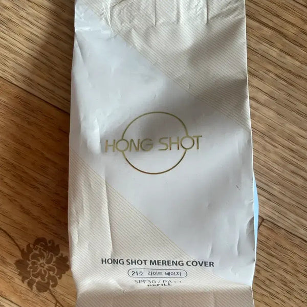 [BUNJANG] Hongshot Meringue Cover Foundation Refill (Light Beige SPF30 PA++) / 홍샷머랭커버21호라이트베이지 리필