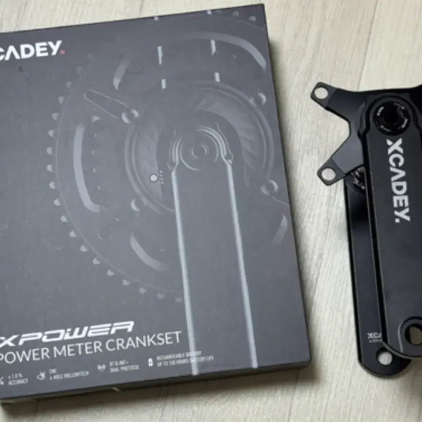 [BUNJANG] Xcadey 155mm Crankset - Black / XCADE.Y 155mm 크랭크셋