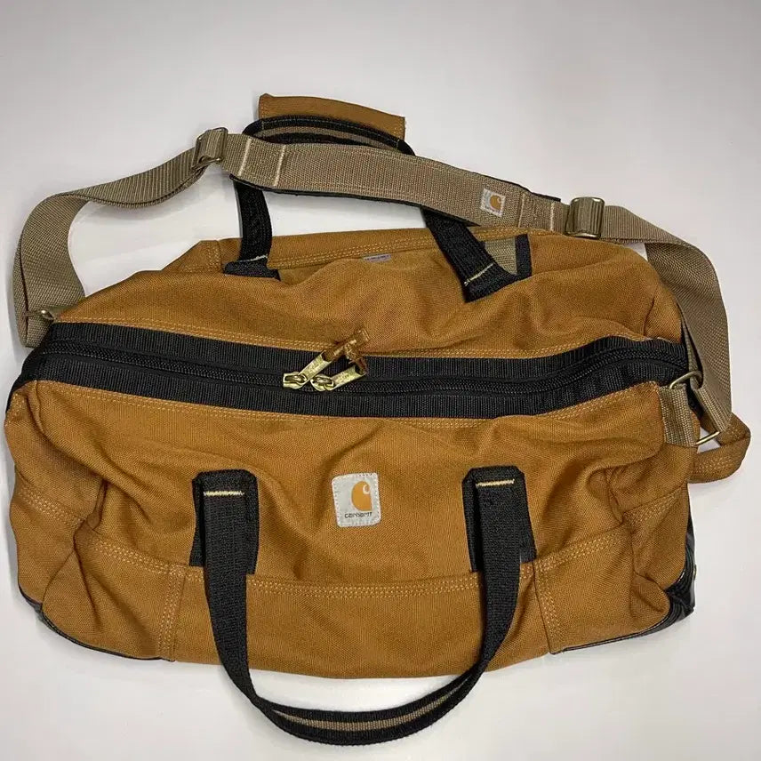 [BUNJANG] Carhartt Brown Duffle Bag / 칼하트 브라운 더플백