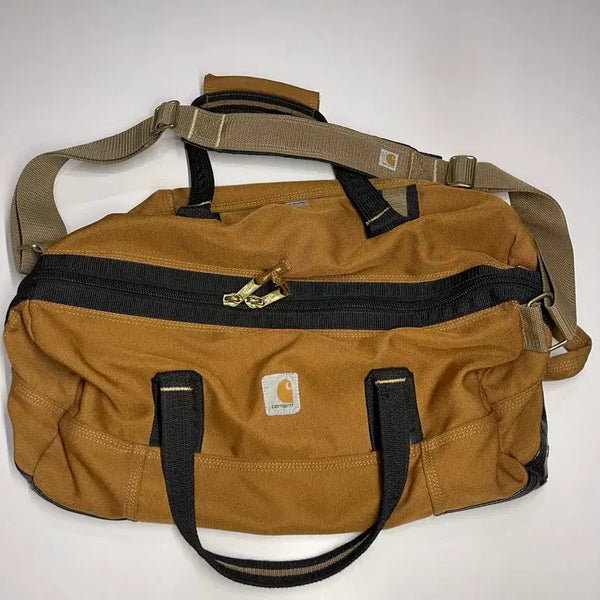 [BUNJANG] Carhartt Brown Duffle Bag / 칼하트 브라운 더플백