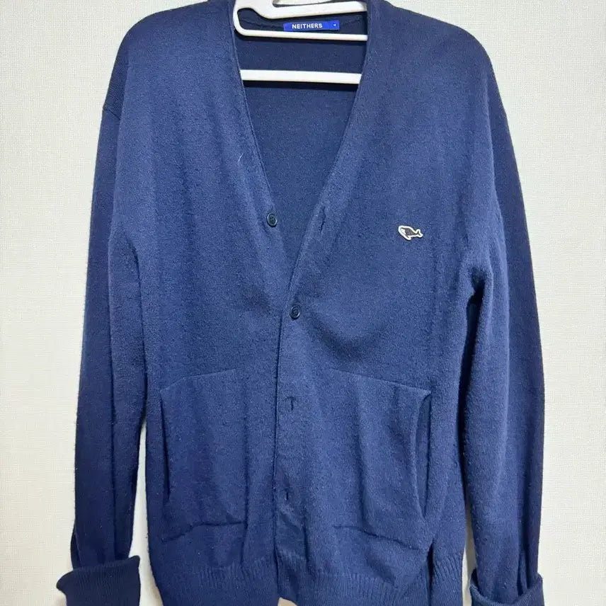 [BUNJANG] NIDASS Navy Cardigan Size 4 / 네이더스 가디건 네이비 사이즈4