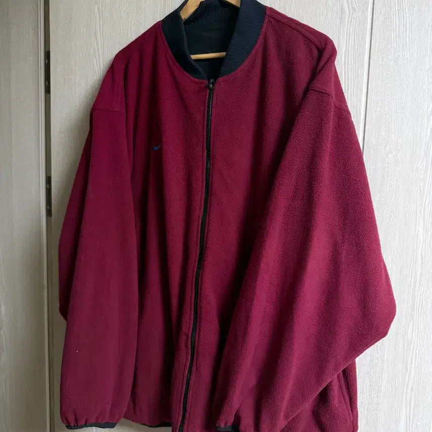 [BUNJANG] Nike NHL Colorado Avalanche Reversible Fleece Jacket (90s) / 90s 나이키 NHL 콜로라도 애벌랜치 리버시블 플리스 자켓