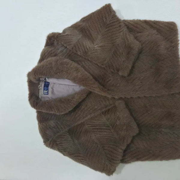 [BUNJANG] Mink Oversized Batwing Jacket / 가오리 오버핏 밍크자켓