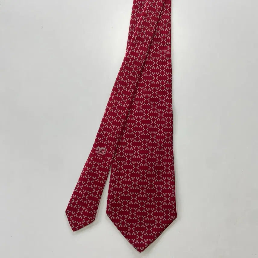 [BUNJANG] HERMES Silk Necktie / 에르메스 명품 정품넥타이(HERMES)