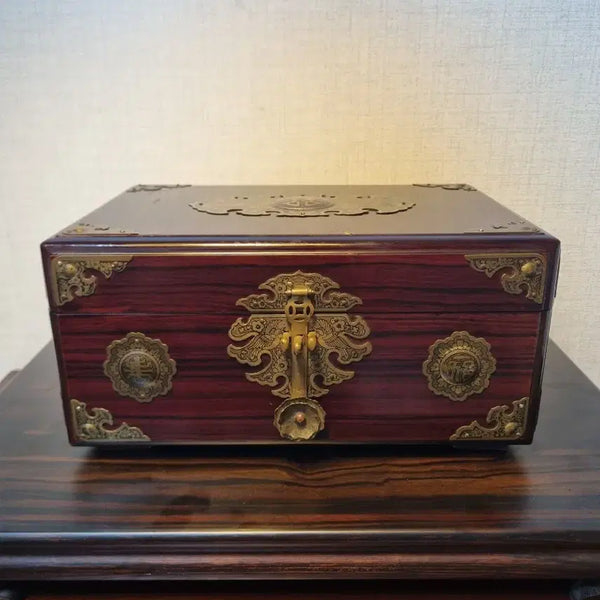 [BUNJANG] Korean Vintage Jewelry Box - 30cm / 한국 빈티지 보석함 [근대사 목함] - 30cm