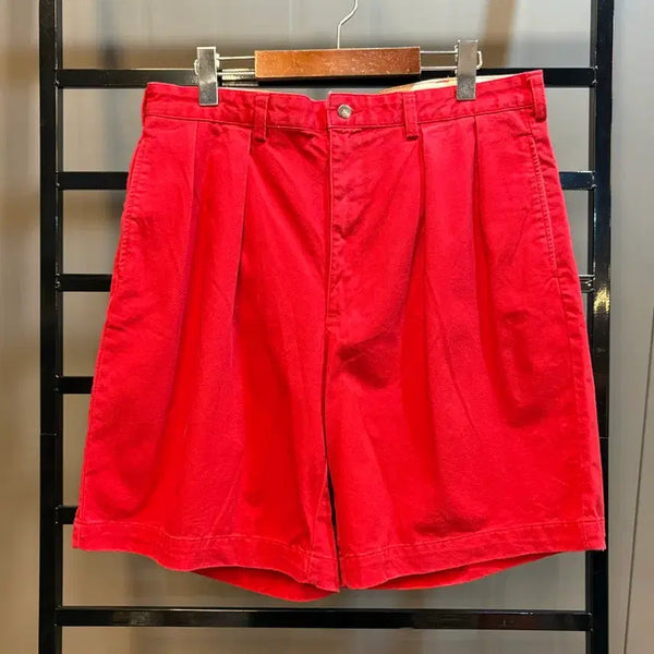 [BUNJANG] Polo Ralph Lauren Red Chino Shorts Size 38 / [38] 폴로 랄프로렌 POLO RALPH LAUREN 레드 치노 반바지
