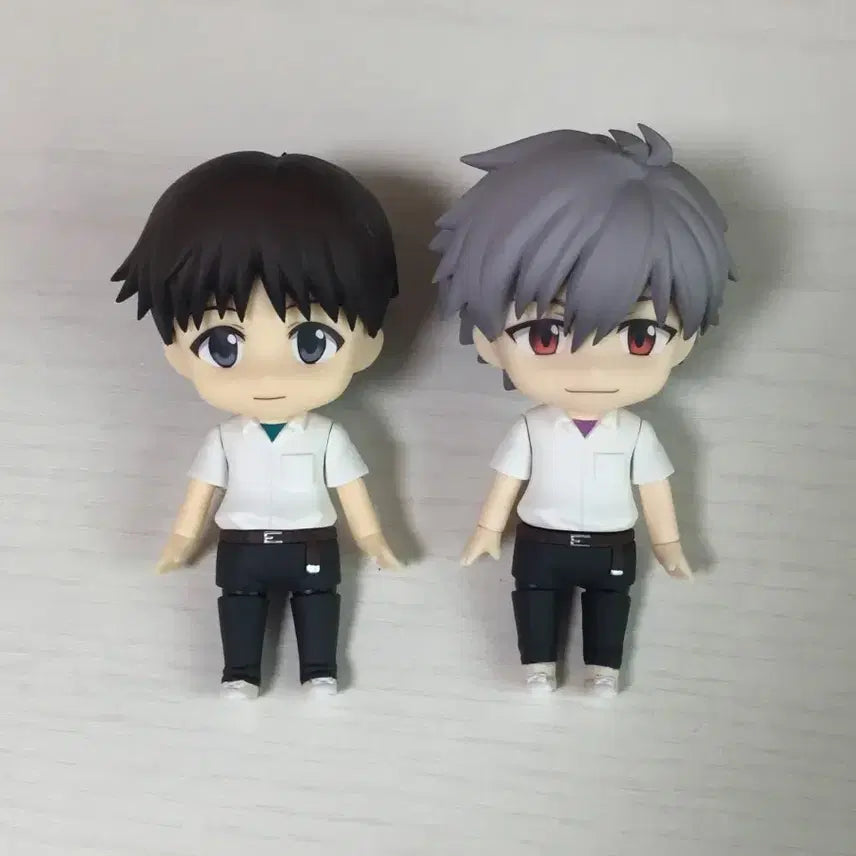 [BUNJANG] Evangelion Shinji Ikari & Kaworu Nagisa Nendoroid (Used) / 상자X 에반게리온 신지 카오루 넨도로이드