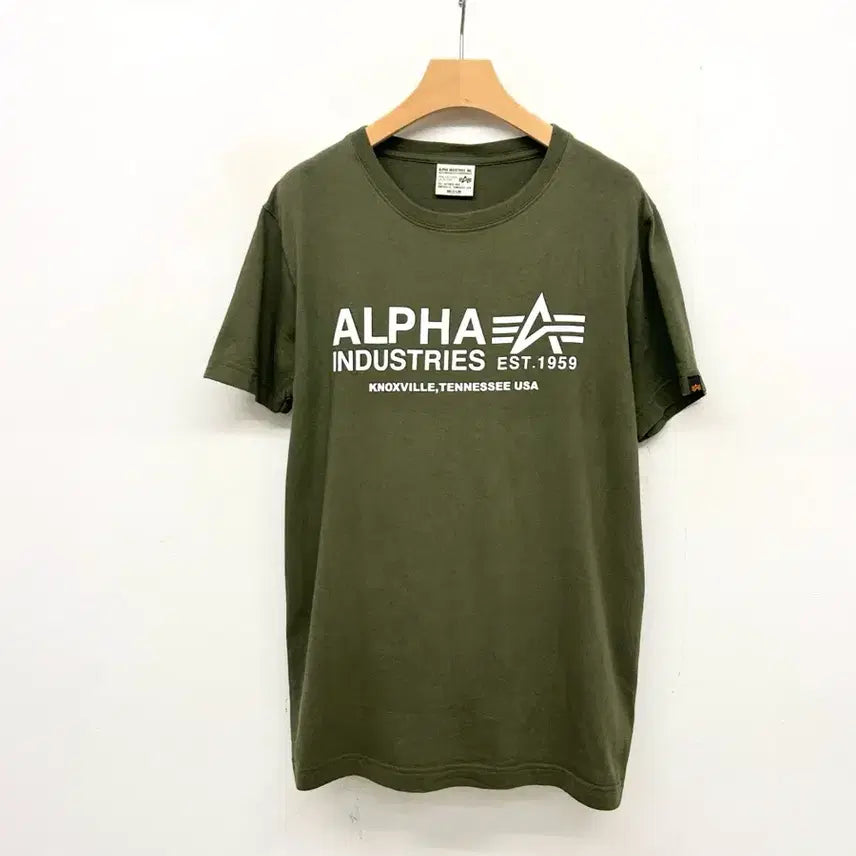 [BUNJANG] Alpha Industries T-Shirt / 알파 인더스트리 반팔 티셔츠