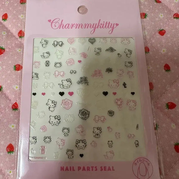 [BUNJANG] Charmmy Kitty Nail Stickers / 챠미키티 네일스티커