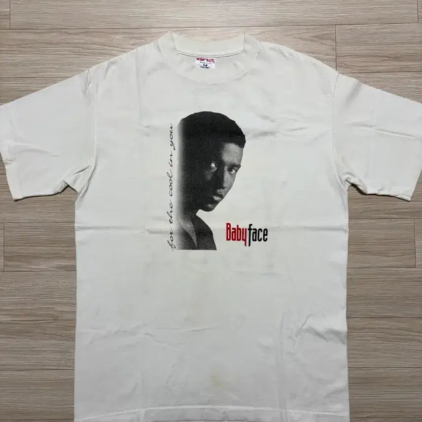 [BUNJANG] Babyface 1994 Vintage Tour T-Shirt (L) / 90's 빈티지 베이비페이스 투어 반팔 티셔츠 L