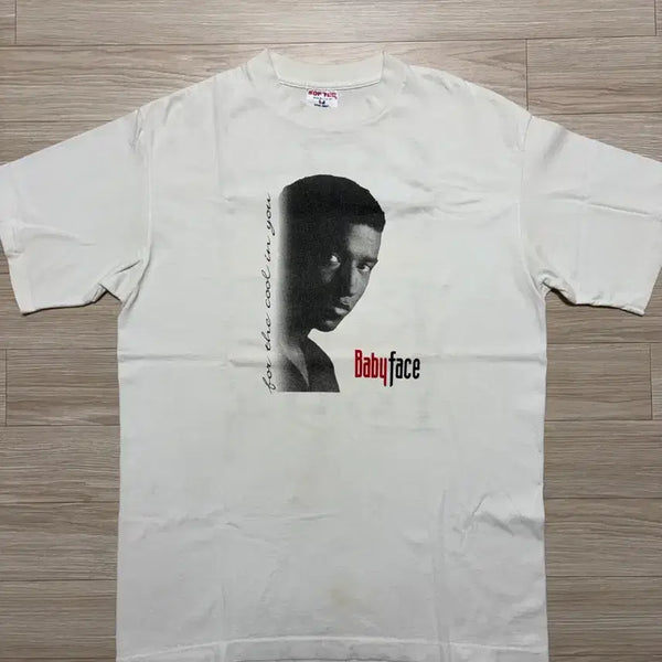 [BUNJANG] Babyface 1994 Vintage Tour T-Shirt (L) / 90's 빈티지 베이비페이스 투어 반팔 티셔츠 L