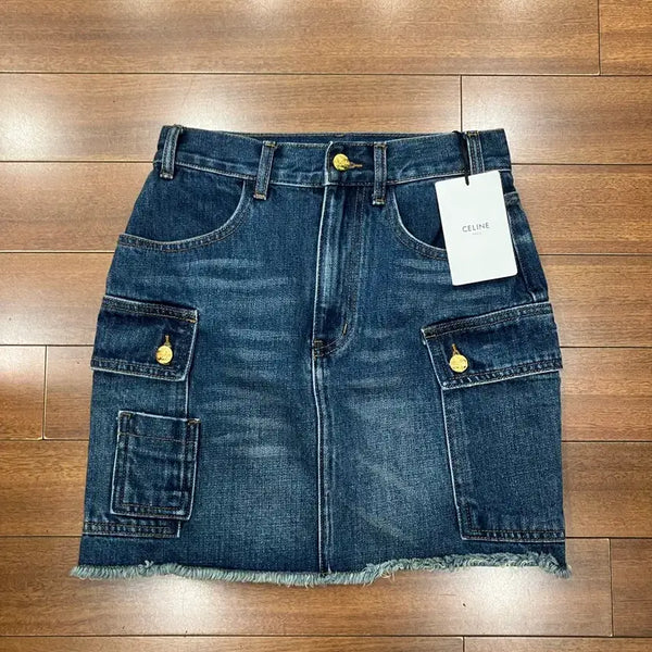 [BUNJANG] Celine Denim Skirt (New) / 셀린느 데님 스커트 (새상품)