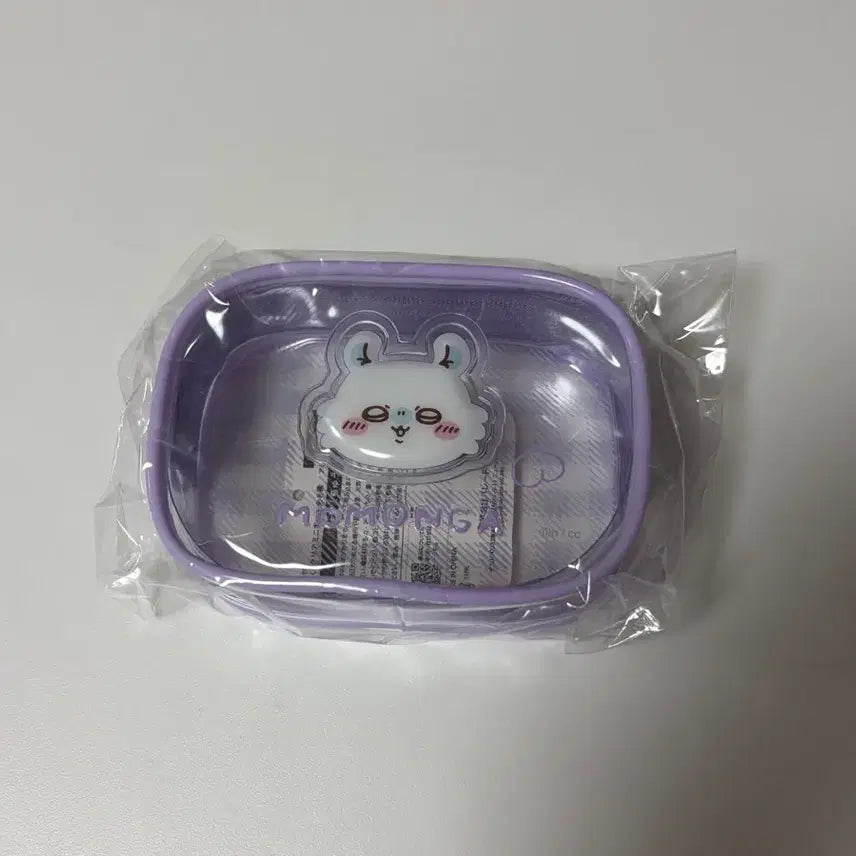 [BUNJANG] Chiikawa Momonga Mini Clear Pouch / 치이카와 모몽가 미니 투명 파우치