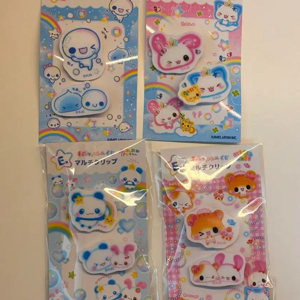 [BUNJANG] Awaawa-chan Ichiban Kuji E Prize Multi Clip Full Set / 헤이세이 아와와짱 이치방쿠지 E상 멀티클립 풀셋