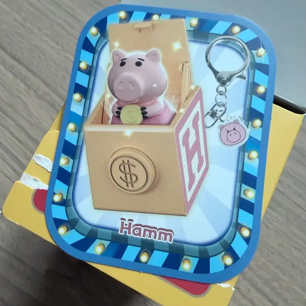 [BUNJANG] Toy Story Ham Surprise Box Keycap Keychain / [새상품]토이스토리 햄 깜짝 박스 키캡 키링