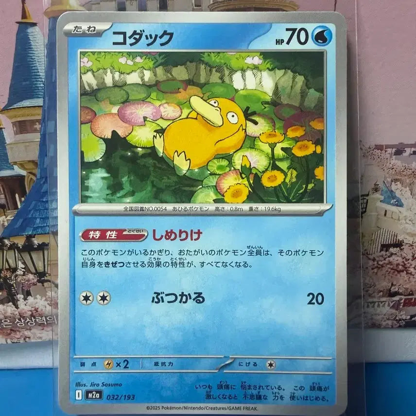 [BUNJANG] Japanese Pokemon Card Psyduck A-Grade / 일판 포켓몬카드 고라파덕 A-급