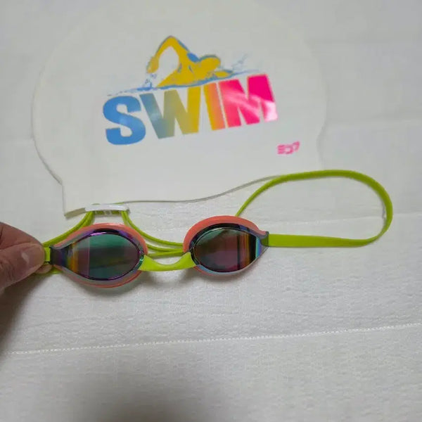 [BUNJANG] SD7 RAPID S Racing Goggles & Cap Set / SD7 RAPID S 레이싱 수경, 수모