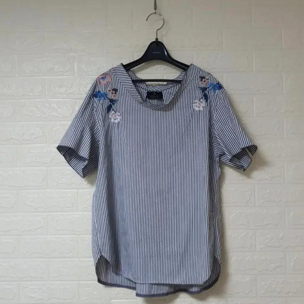[BUNJANG] Lanvin Collection Embroidered Blouse / 랑방컬렉션 자수 블라우스
