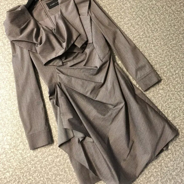 [BUNJANG] Bomvic M'moire Vivian Westwood-Inspired Shirring Luxury Dress / 봄빅스엠무어 비비안풍 셔링 럭셔리 원피스 하객룩