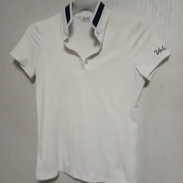 [BUNJANG] Volvik Women's Short Sleeve Polo Shirt White 90 / 볼빅 반팔 카라티 화이트90